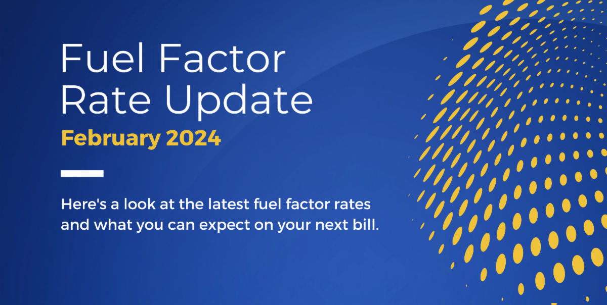 Fuel Factor Rates Update: February 2024